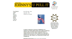 Desktop Screenshot of johnnysupullit.com