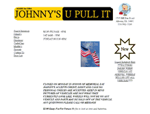 Tablet Screenshot of johnnysupullit.com